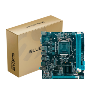 PLACA-MAE BMBH61-G2HG-M2 REV 3.0 CXPARDA DDR3 1155P GIGABIT BLUECASE -  SUPORTA CHIP TPM / 16GB / HDMI / NVME / MATX REF